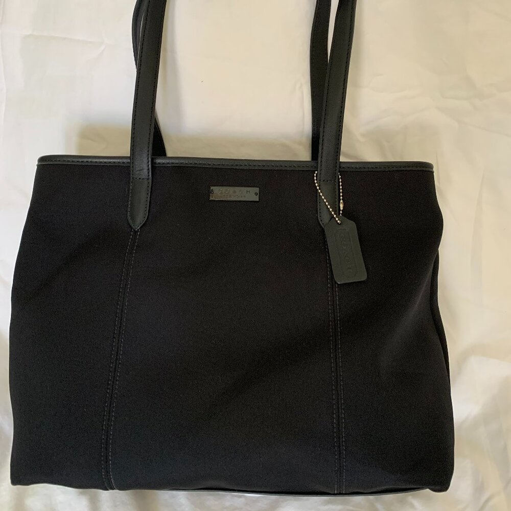 Coach Black Tote